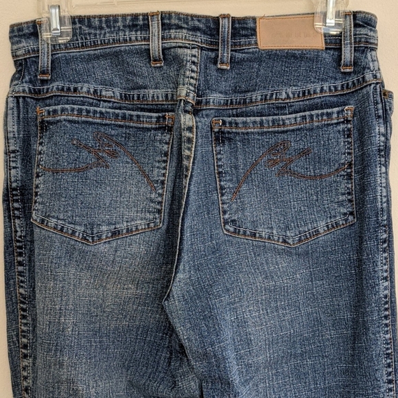 Flared Denim Stretch Jeans size 8 - Picture 4 of 8
